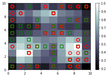 Self Organizing Map Result